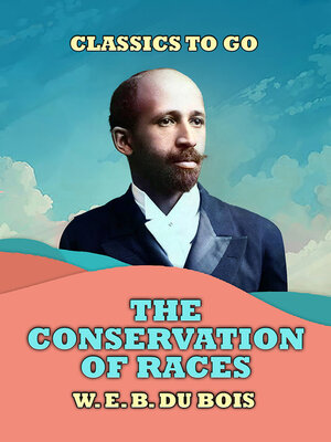 cover image of The Conservation of Races